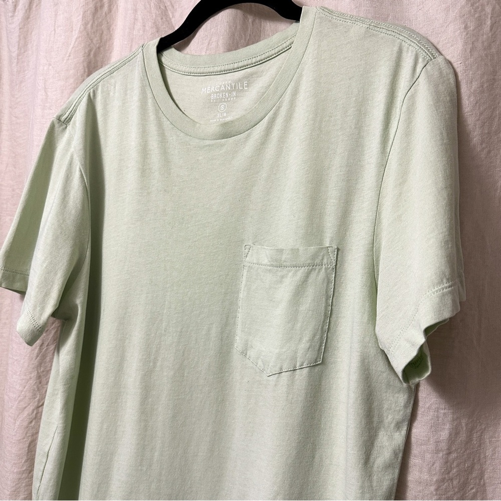 J. Crew Slim Green Tee
